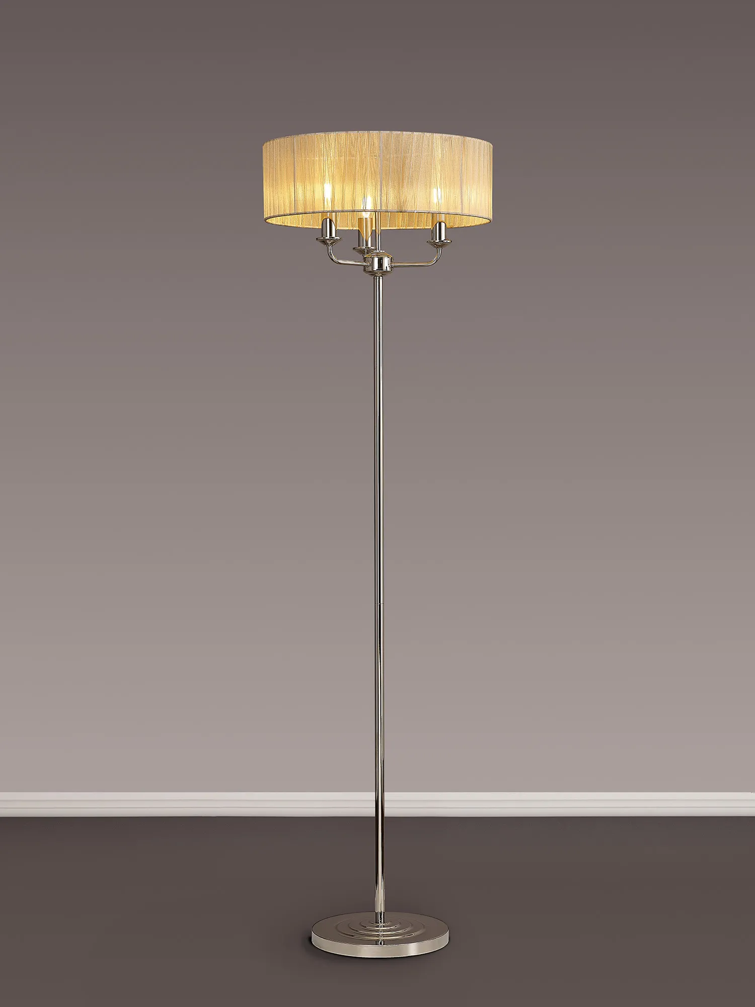 Banyan PN SB Floor Lamps Deco Shaded Floor Lamps